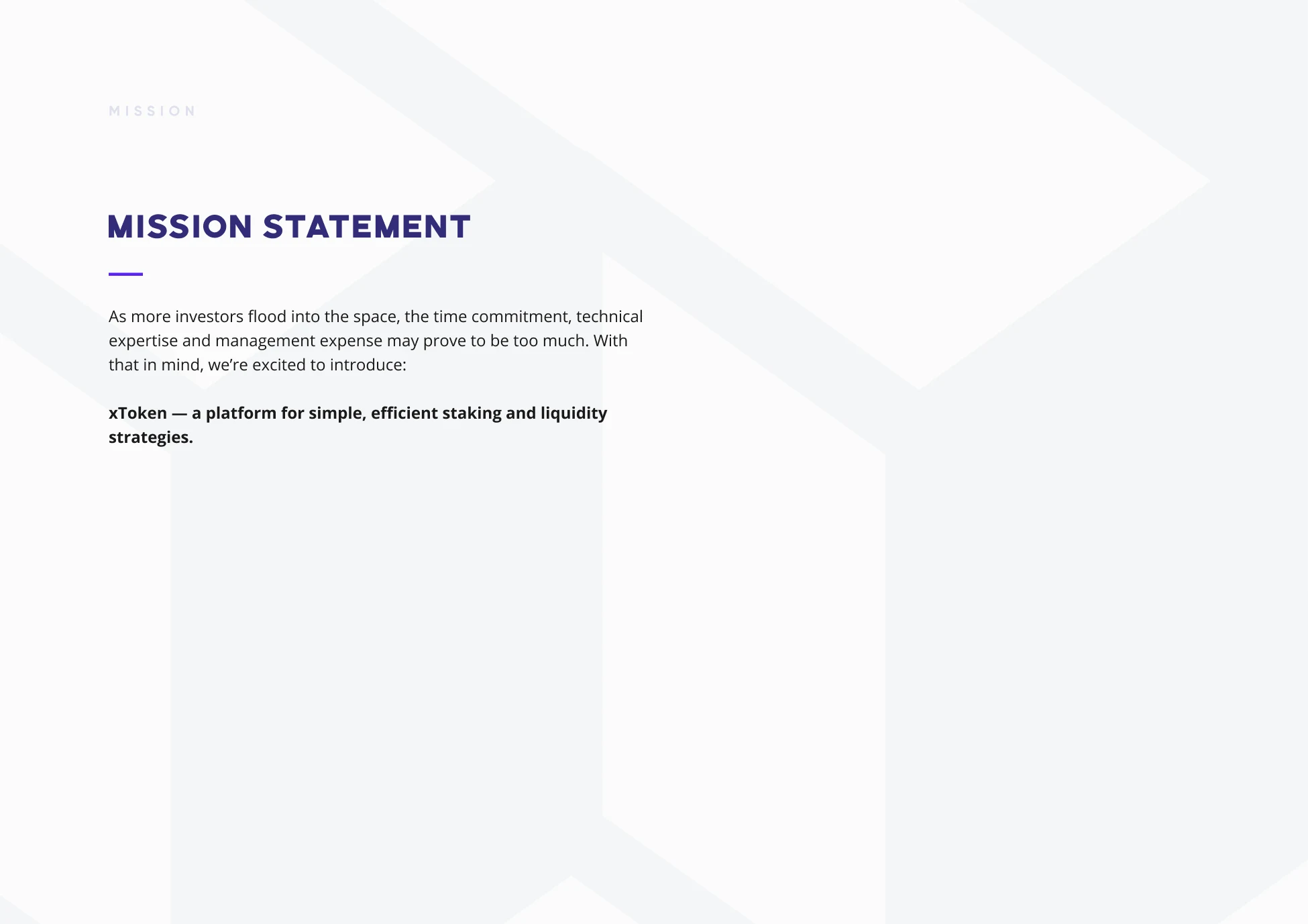 xToken Branding visual